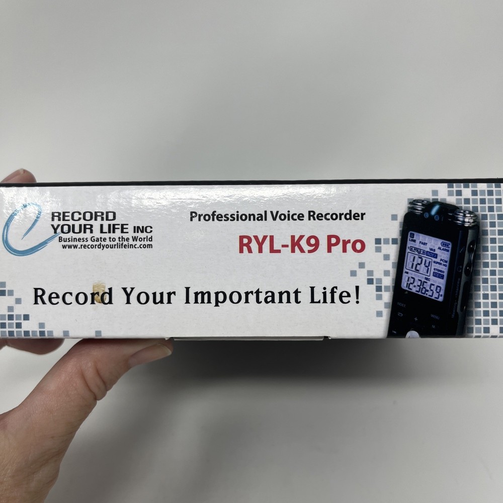 Digital Voice Recorder RYL-K9 Pro 8GB