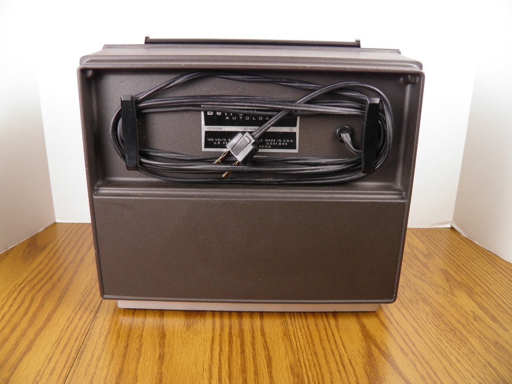 Bell & Howell 456A Autoload 8mm Super 8 Projector New Belt / Working No BULB