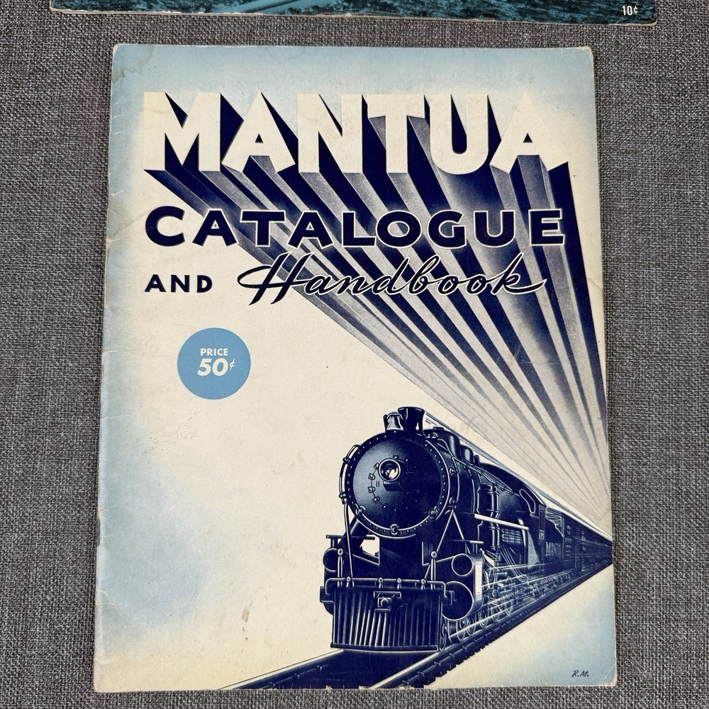 Mantua and Tyco Model Train Catalogs 1948