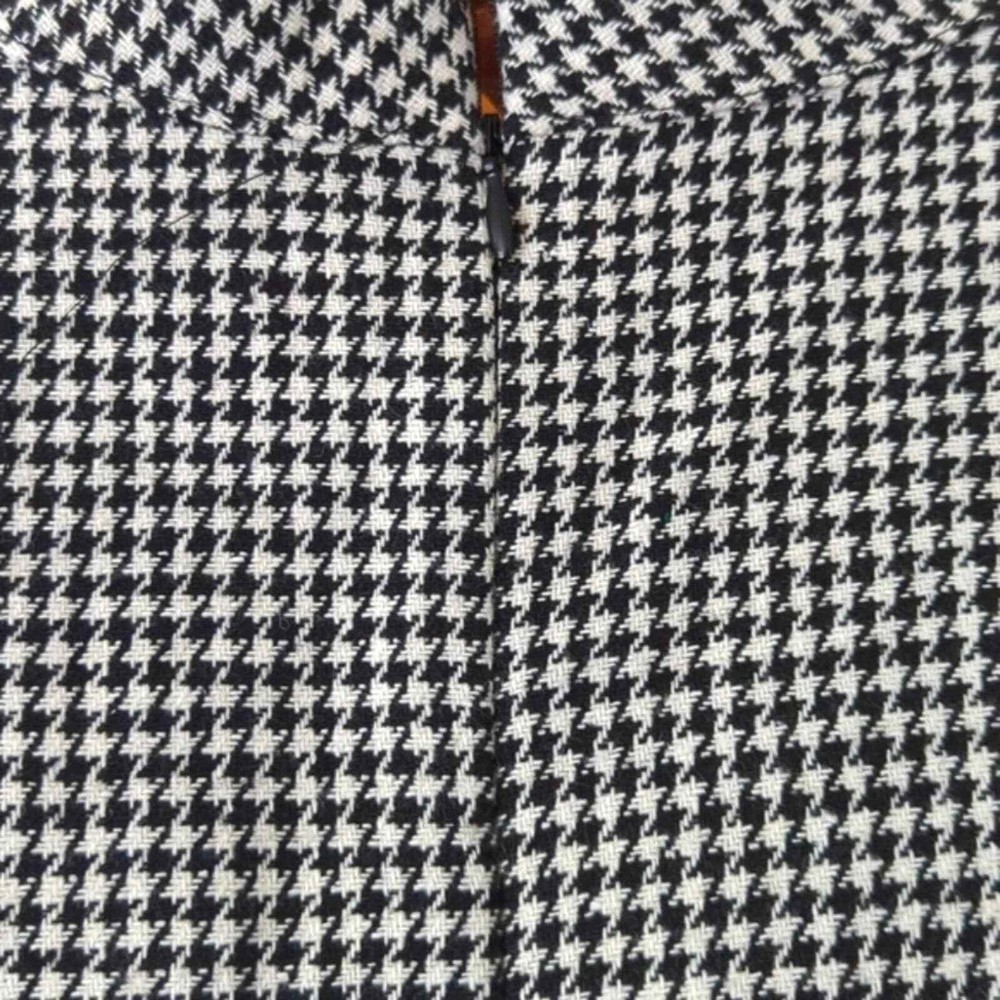 NWT Storets Glen Half Neck Check Skirt Set