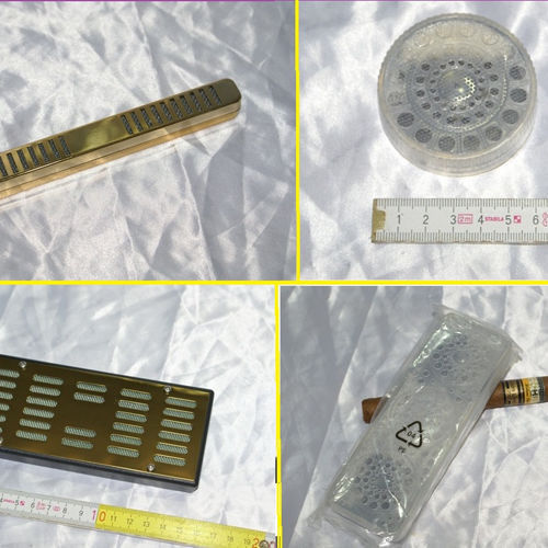 Cigar Box Humidifier Salt Holder Rectangular Round Humidor