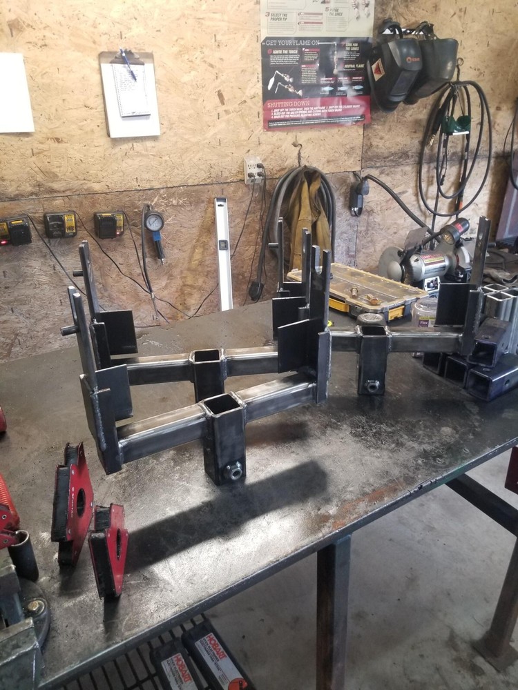 Fabricated Steiner/Ventrac Hitch Attachment