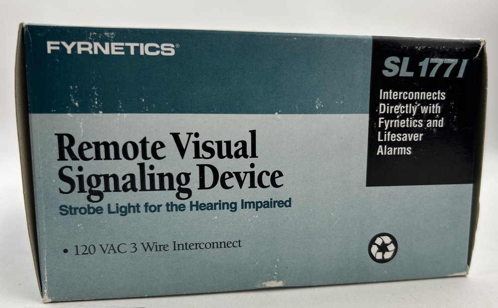 Fyrnetics Remote Visual Signaling Device SL 1771 Open Box