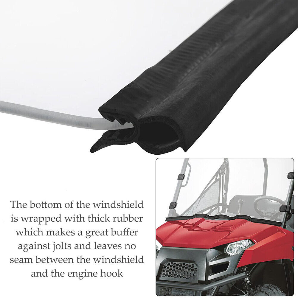 Clear Front Windshield Polycarbonate For Ranger 500 Midsize / Crew 2010-2013 UTV