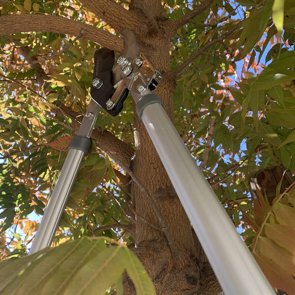 Heavy Duty Ratchet Lopper with Extendable Handle for Thick Branches