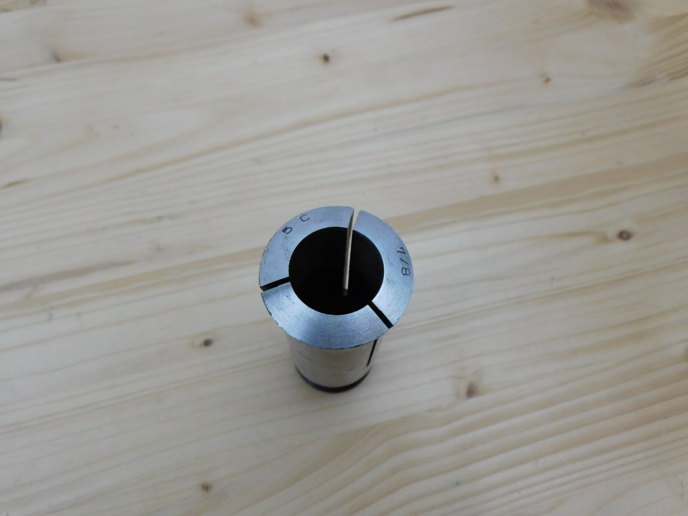 5C 7/8 Round Collet For Machining with Internal Threads