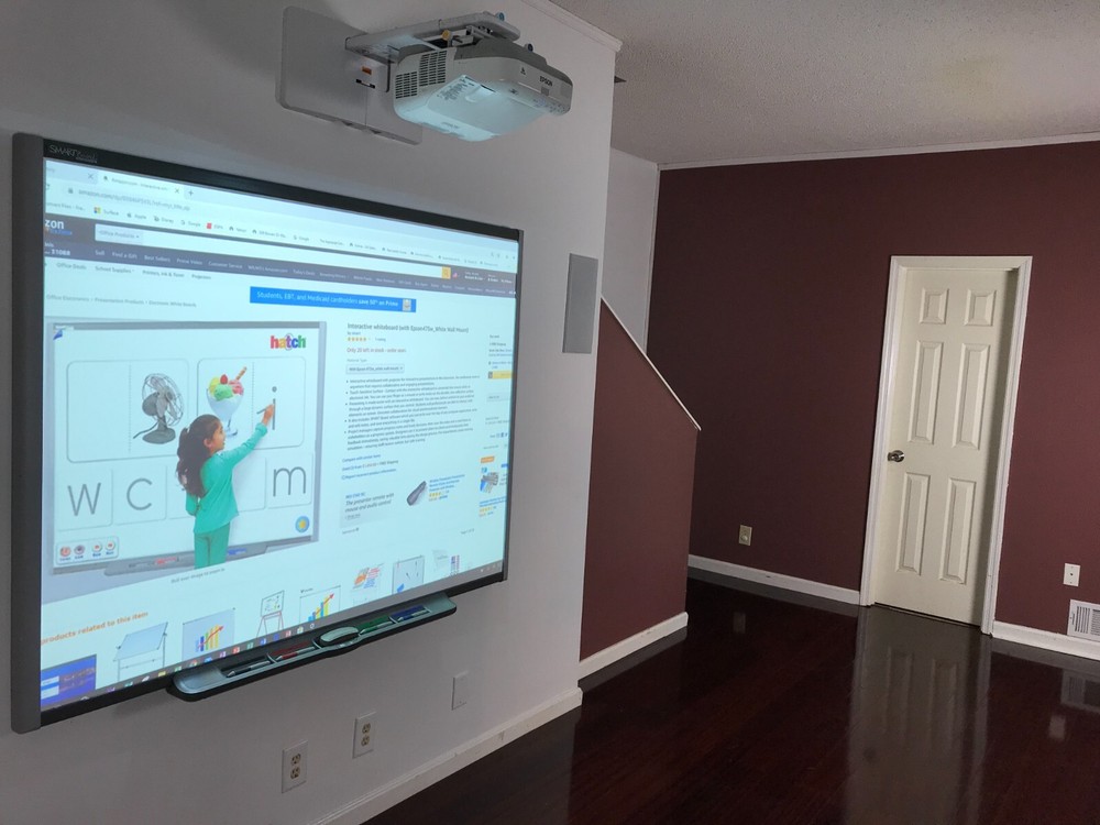 SMART Board SB-680 Touch Interactive Whiteboard_ Smart Display for classroom