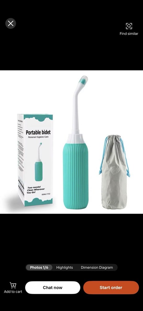 portable bidet bottle