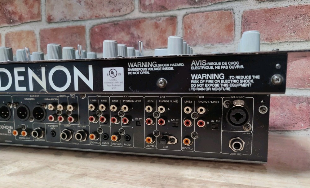 Denon DN-X800 Mixer READ
