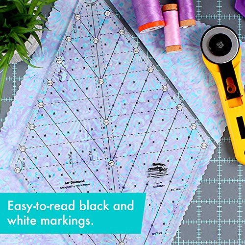 60 Degree Diamond Ruler - CGR60DIA