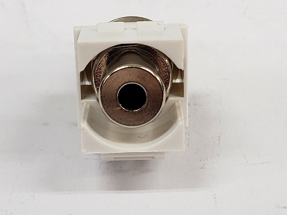 ICC IC107SACWH Audio Stereo Module Coupler 3.5mm White