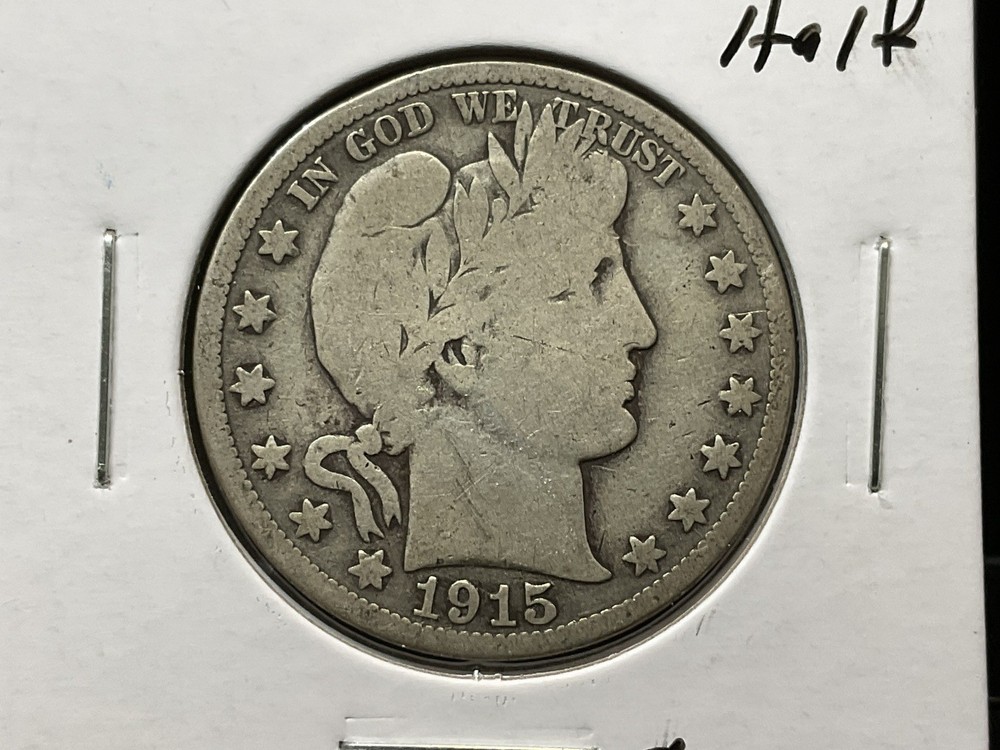 1915-S Barber Half