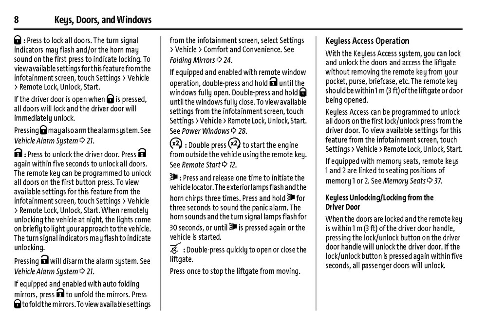 2025 GMC Acadia/Denali Owners Manual User Guide Reference Book