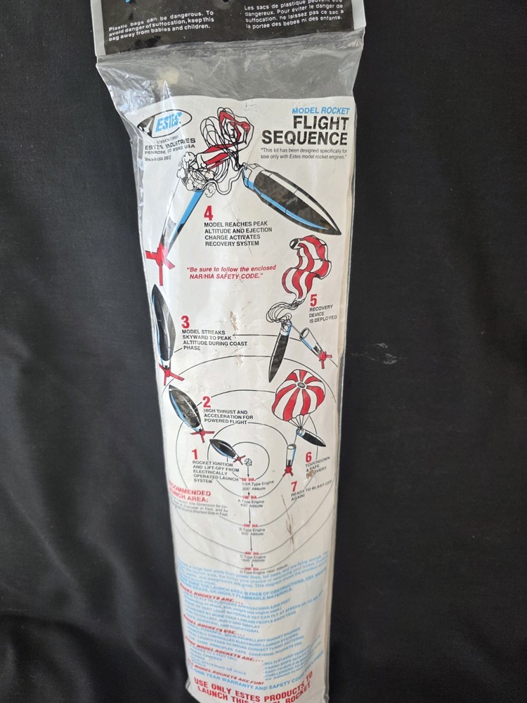 Estes Vintage Model Rocket S.W.A.T. #2017