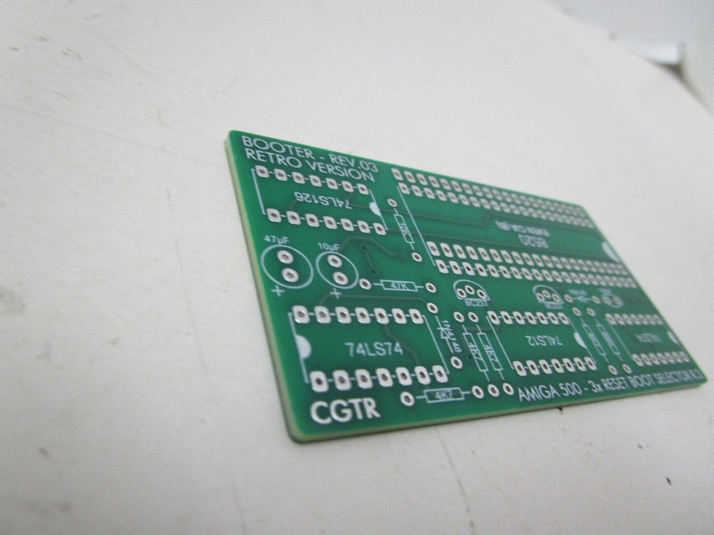 AMIGA SWITCHLESS BOOT DRIVE SELECTOR PCB DF0 DF1 REV3 FOR COMMODORE AMIGA