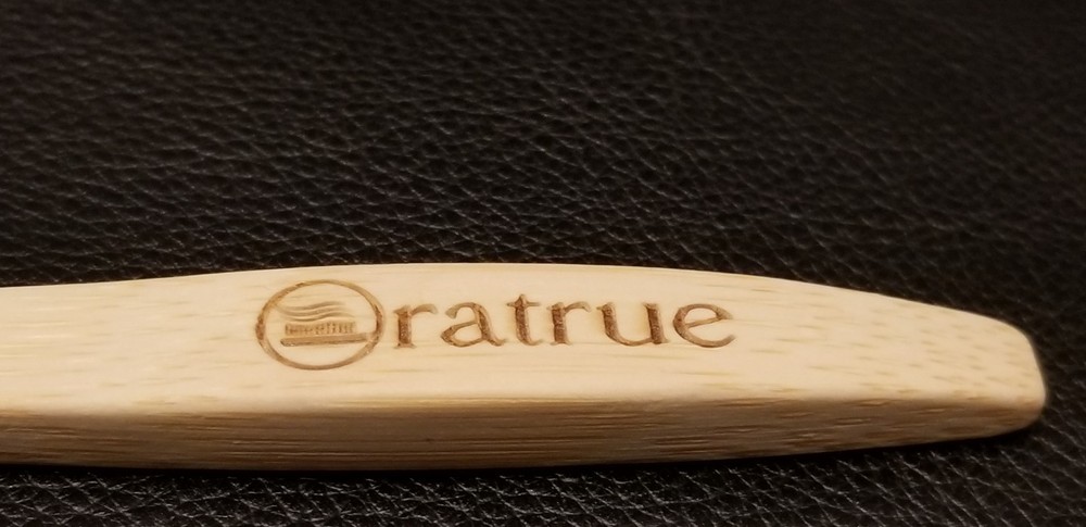 10 Oratrue Bamboo Toothbrushes & 1 Holder