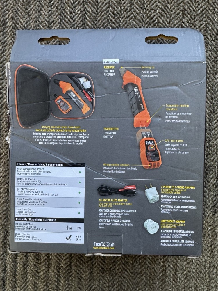Klein Tools ET310KIT Circuit Breaker Finder Kit