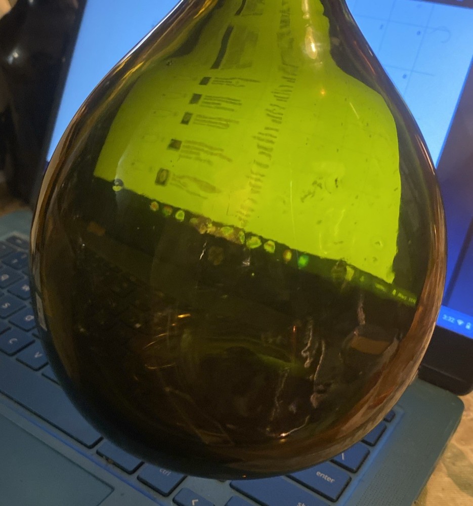 9 Inch BLENKO Bottle Blown Pontil 1936-1966?