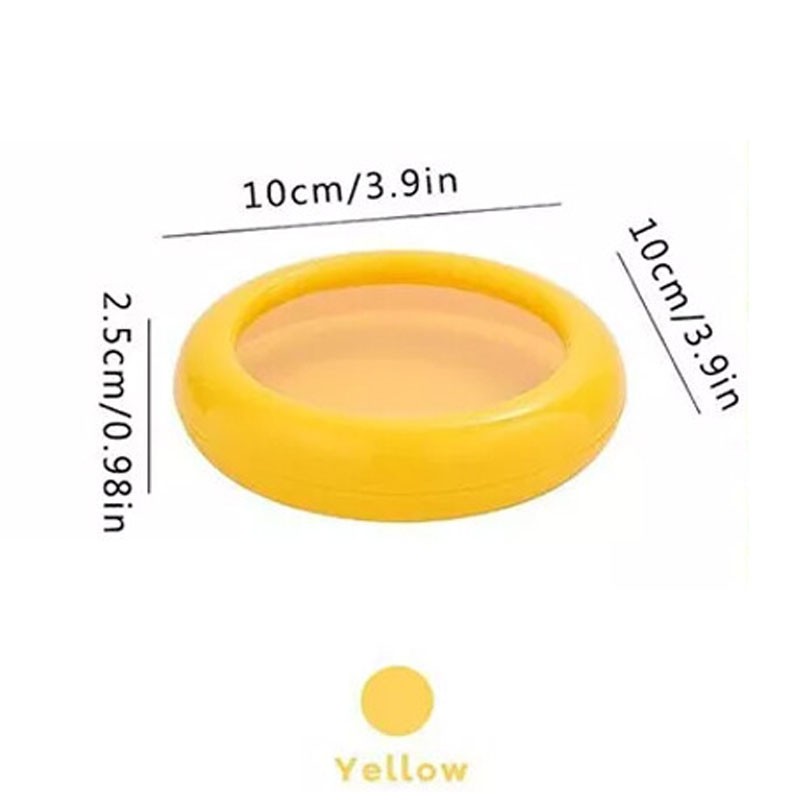 4PCS Plastic Avocado Onion Fresh-Keeper Fridge Container for Half-Cut Fruit