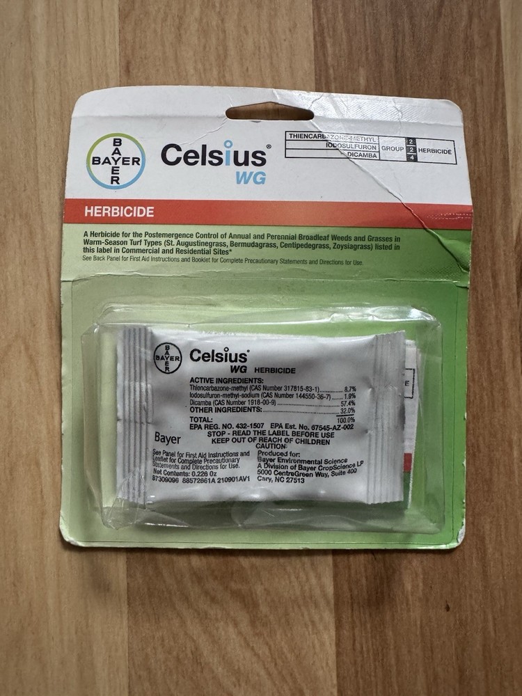 Celsius Herbicide Single Dose 0.226 oz - New Sealed