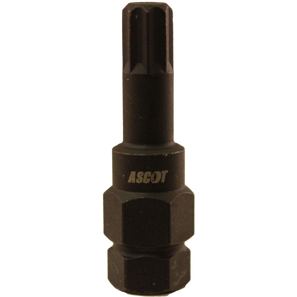 28307 8 Point Male Star Lug Removal Tool 7/16" Outer Dimension