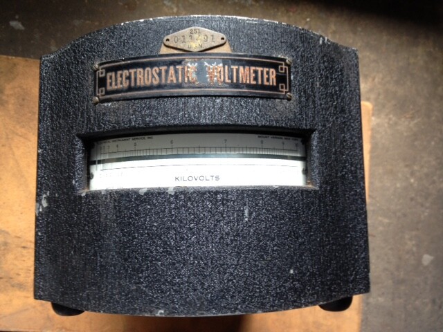 Electro Static Voltmeter, 5 and 10 KV, Model 251, No. 011491