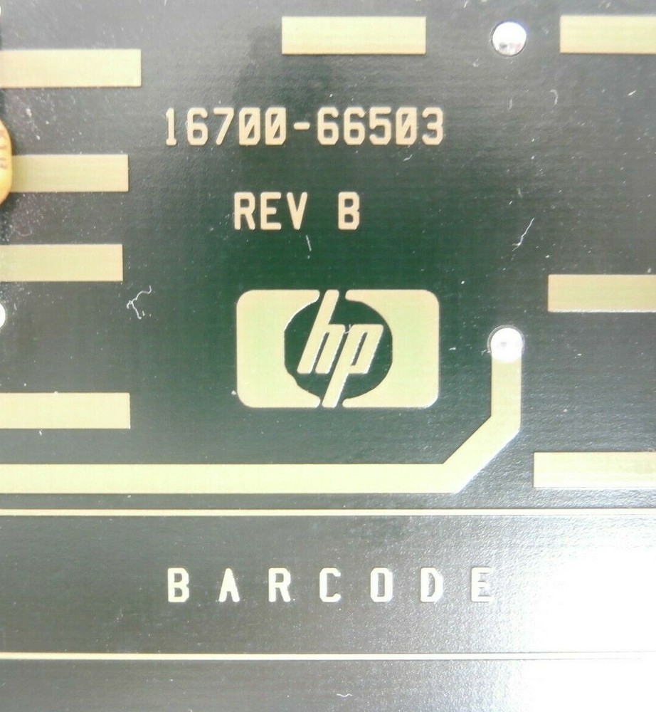 Agilent Technologies 16700-66503 Modular System Keyboard Panel PCB Card HP Spare