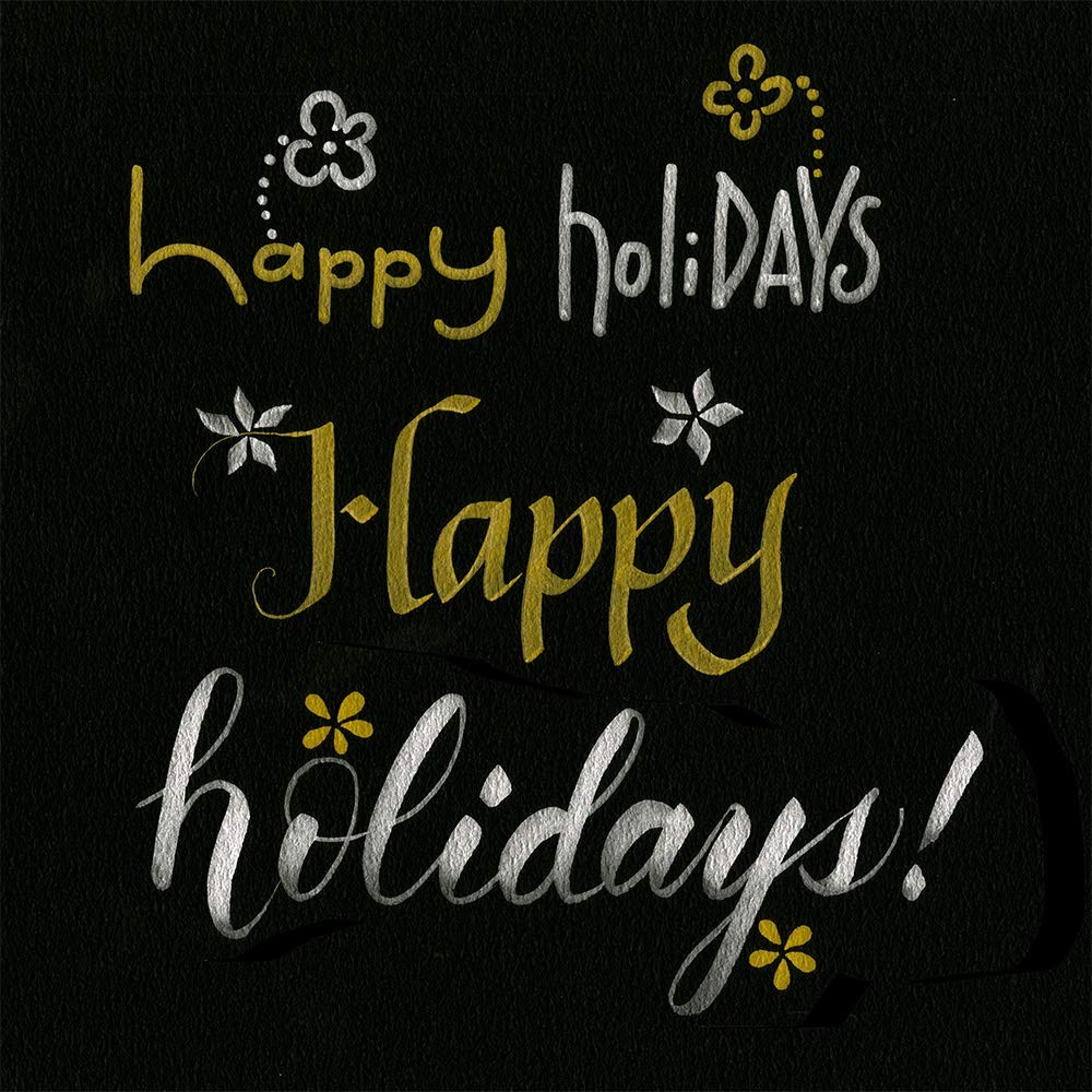 Kuretake Zig Gold and Silver pens & set, Gold,