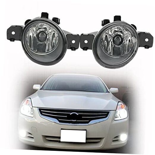2-Pack H11 Clear Lens Halogen Fog Light Replacement for