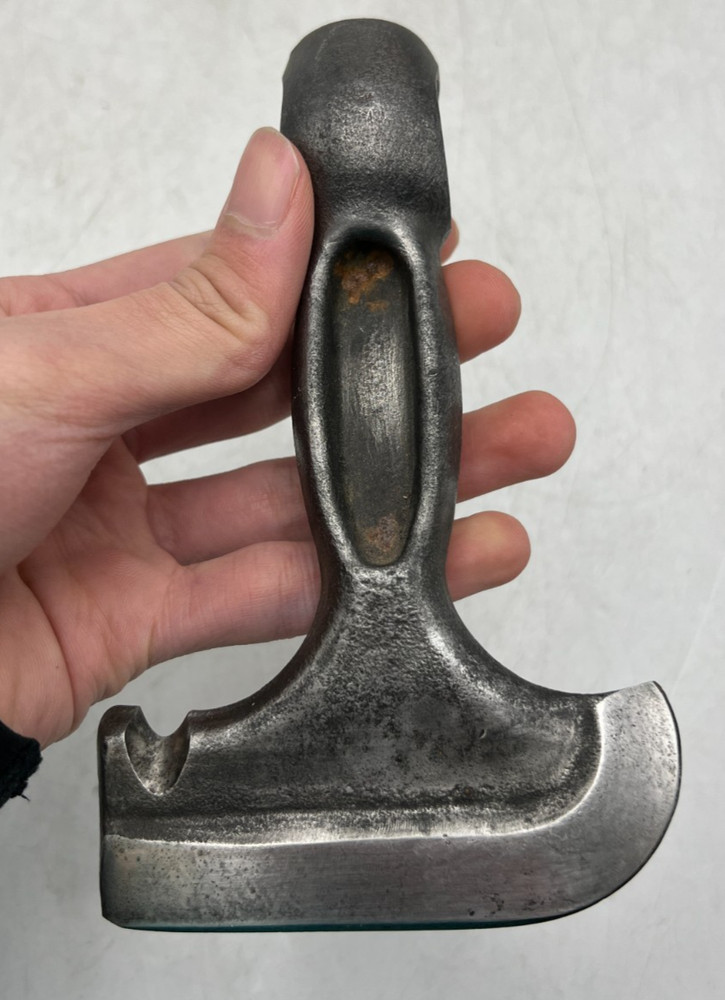 Vintage Skachet Hatchet Axe Survival / Outdoors Tool w/ Leather Sheath