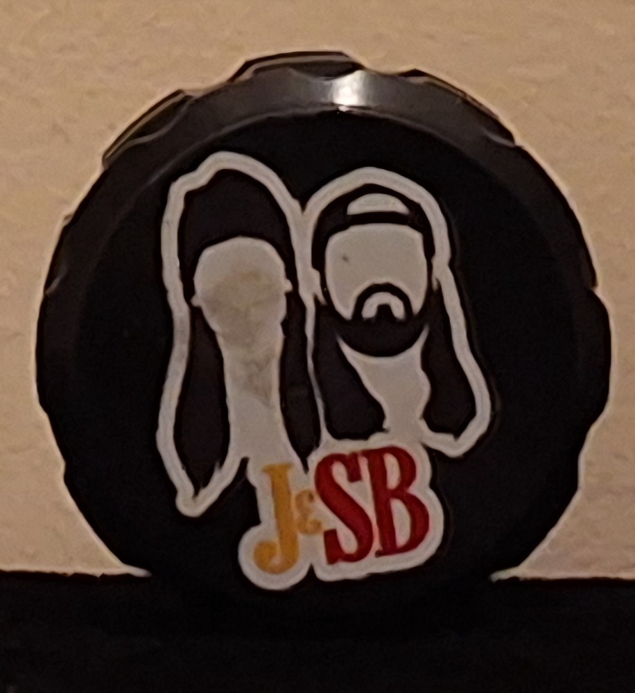 2.5" Jay & Silent Bob 4pc herb grinder(Got Christ)