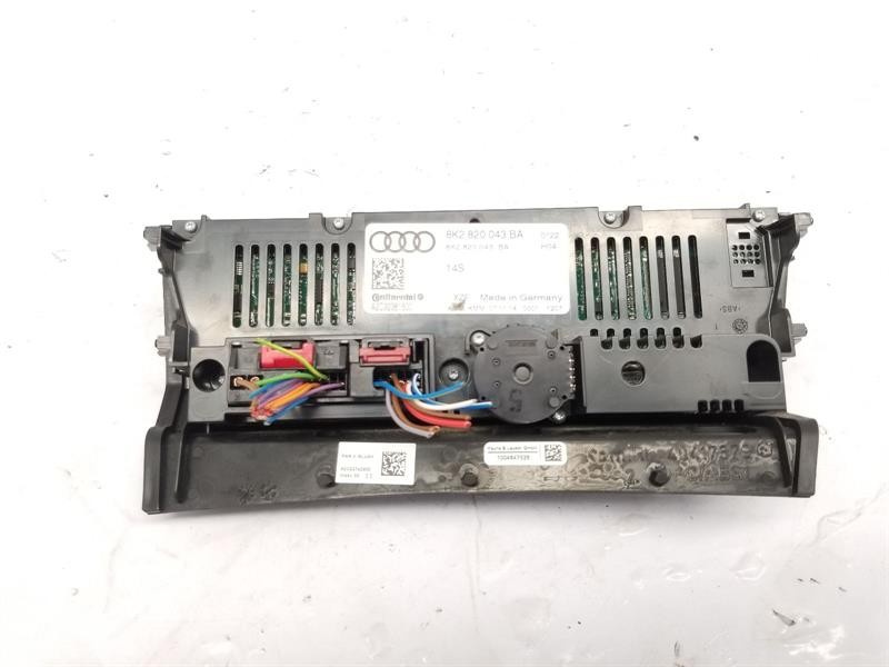2015 AUDI A4 HEATER CONTROL PANEL ASSEMBLY 8K2820043