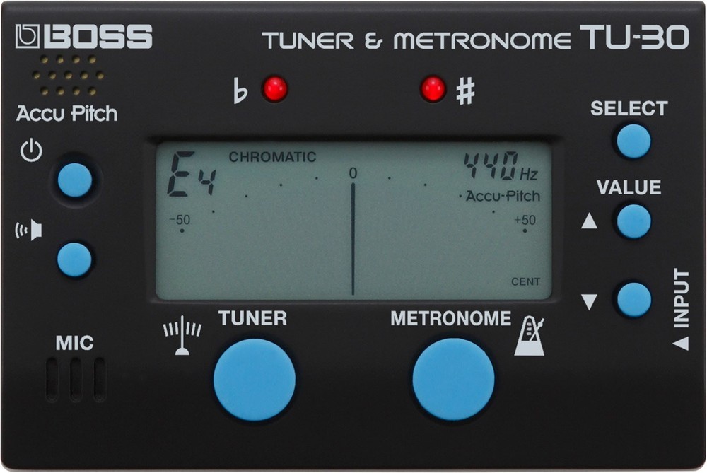 BOSS TU-30 Cromatic tuner & metronome