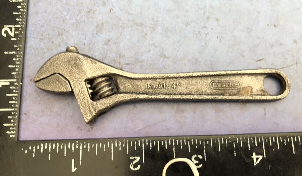 GEDORE Adjustable Spanner, number 91 - 4” jaguar replacement