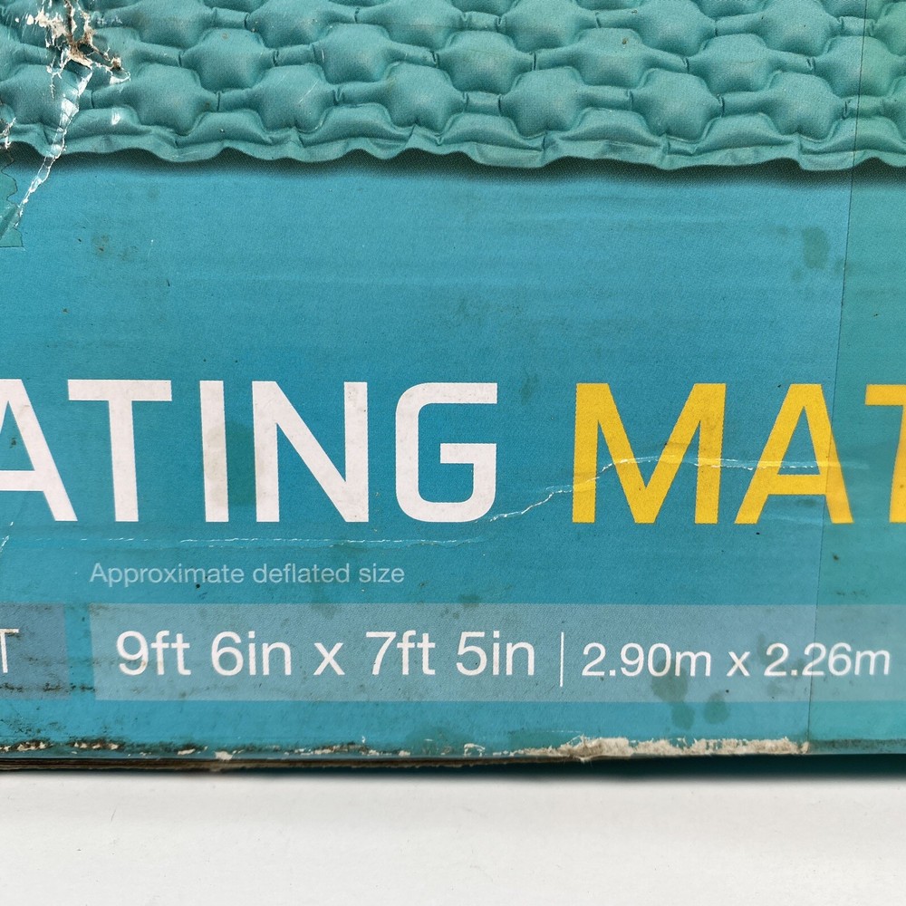 Giant Inflatable Mat Intex 56841EP Floating Water Pool Lake Platform Open Box