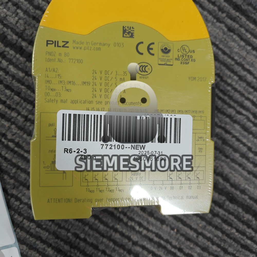 1PC NEW 772100 Pilz PNOZ m B0, configurable control system