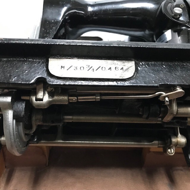 Vintage Precision Deluxe Portable Sewing Machine - tested, works!