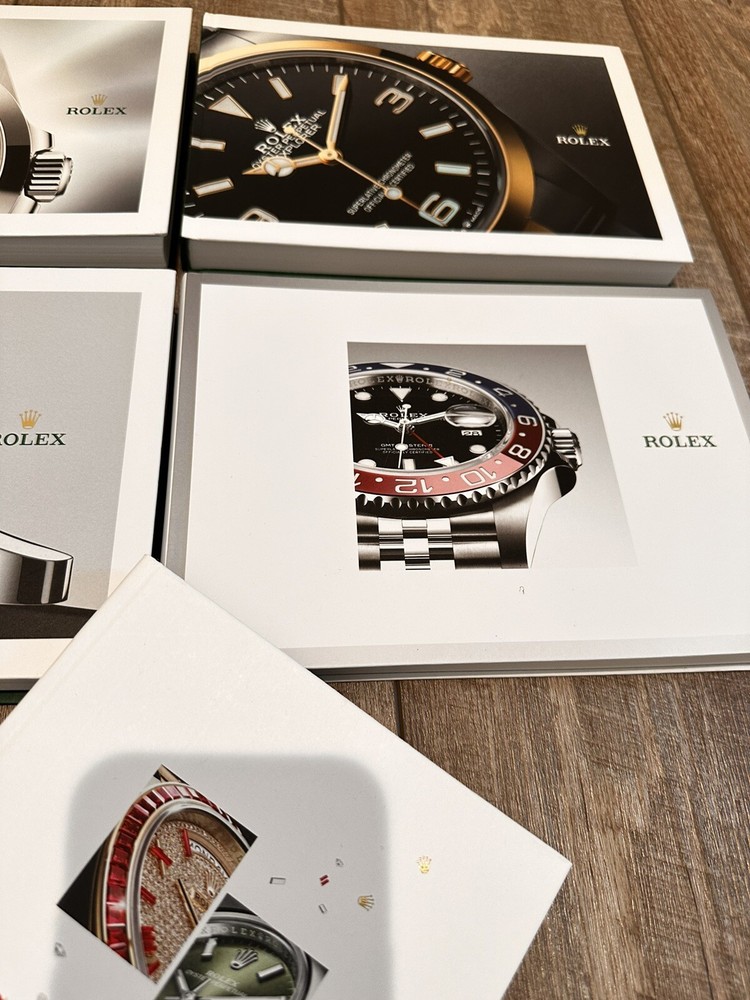 ♛ ROLEX 2017-2024 Catalogue + Booklet Complete Full COLLECTION