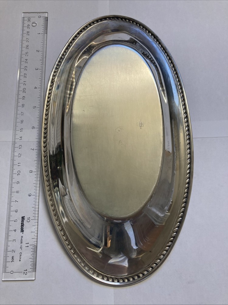 F.B. Rogers Sterling Silver Dish Plate