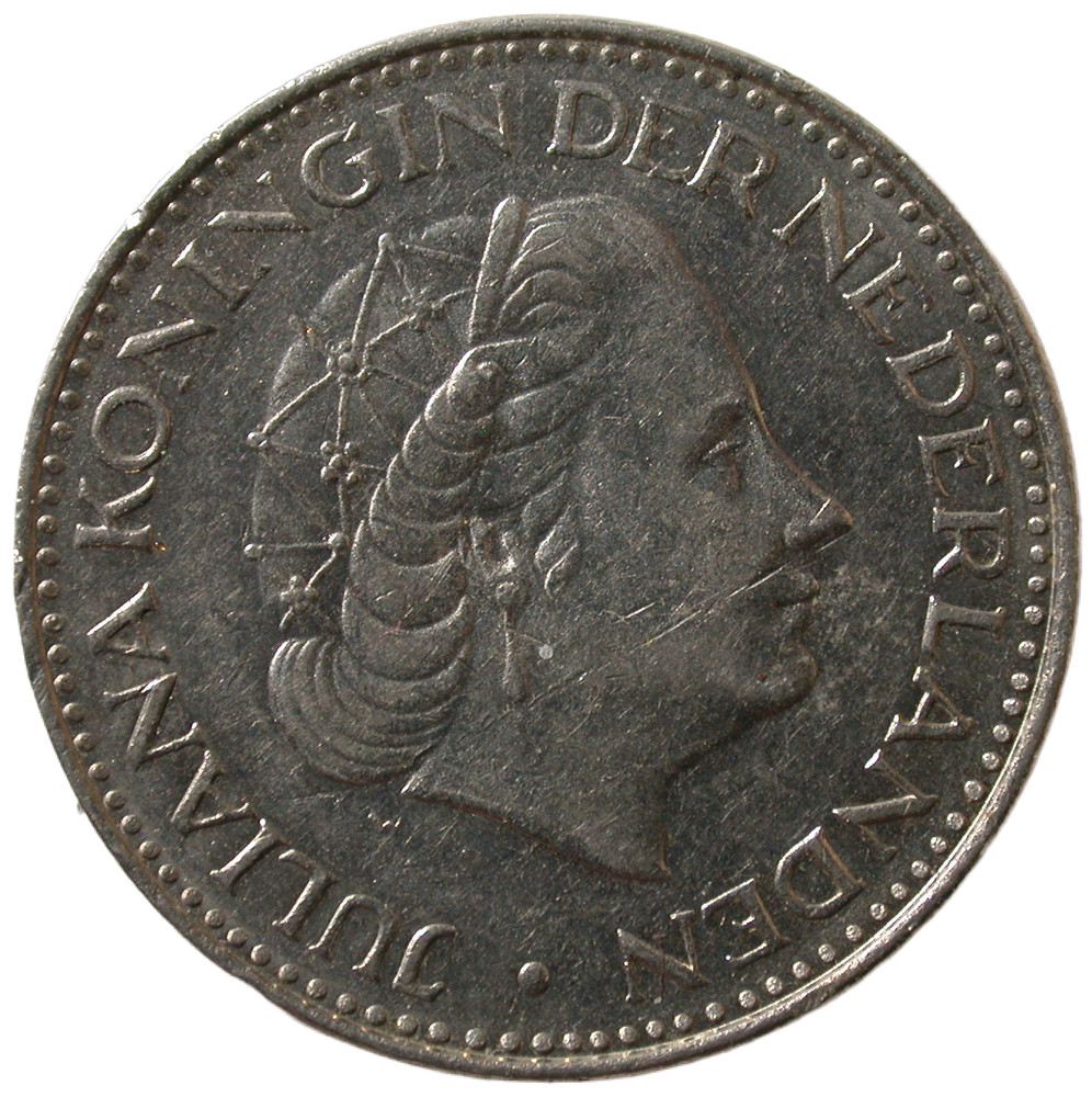 Netherlands 1968 1 Gulden