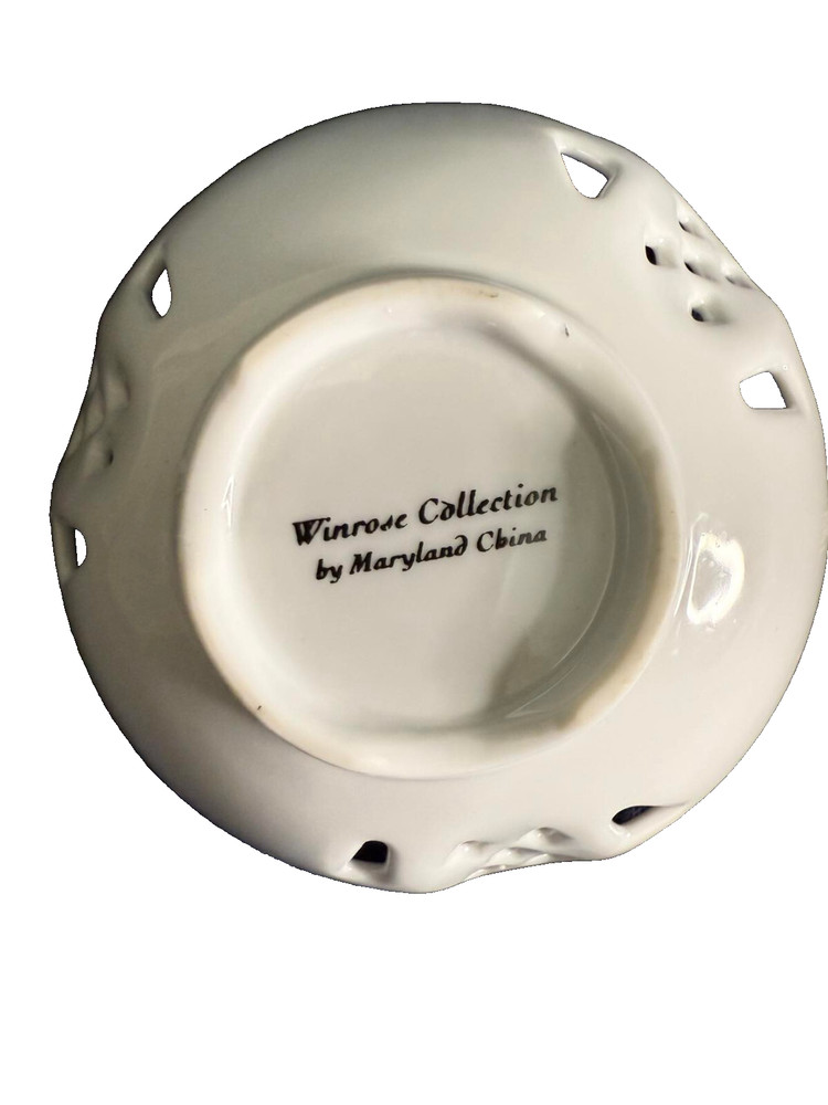 Decorative Porcelein Dish from the Winerose Coll