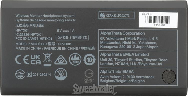 AlphaTheta HP-TX01 System Transmitter