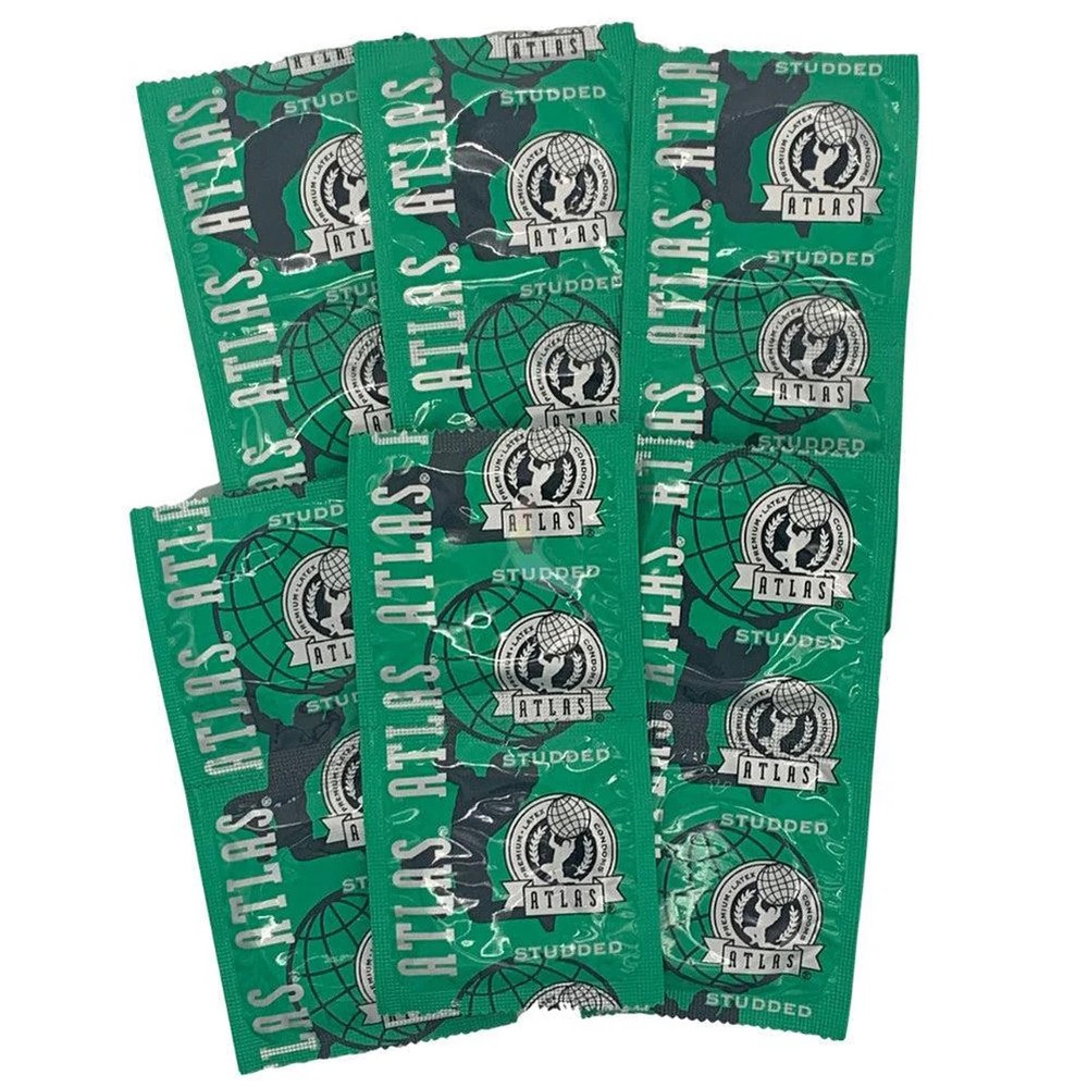 Atlas Studded Condoms | 12-Pack