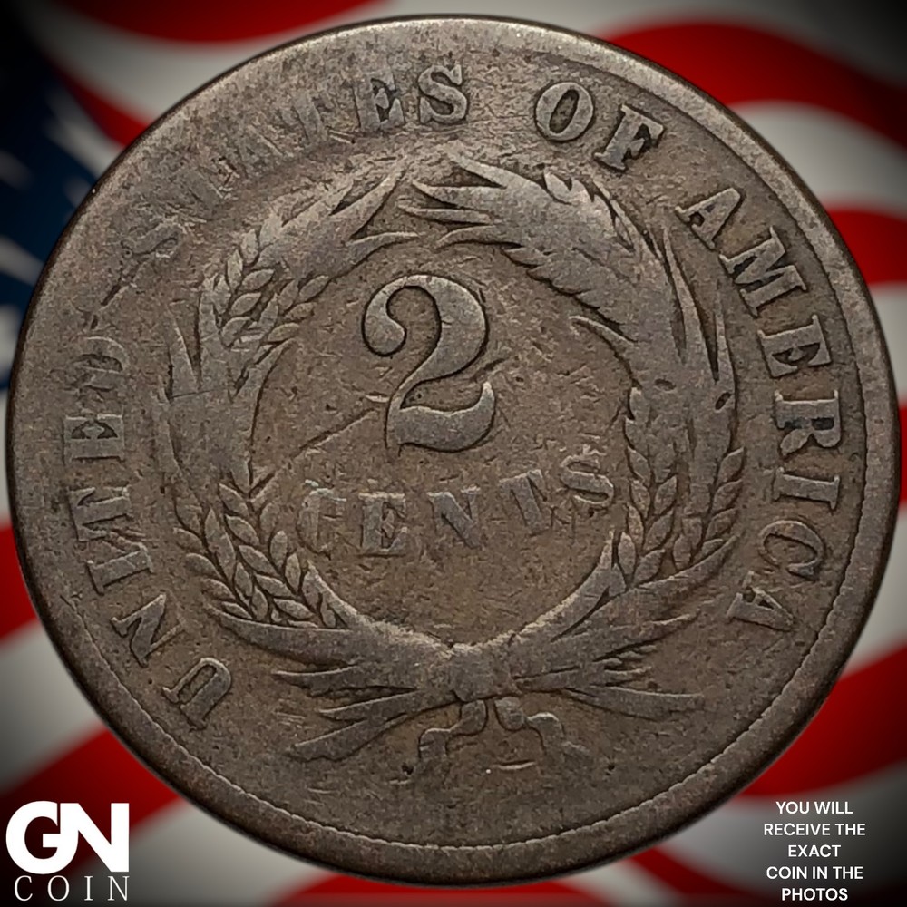 1866 2 Cent Piece Z2866