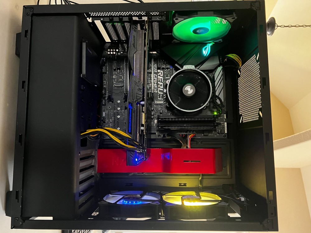 Custom made gaming computer desktop