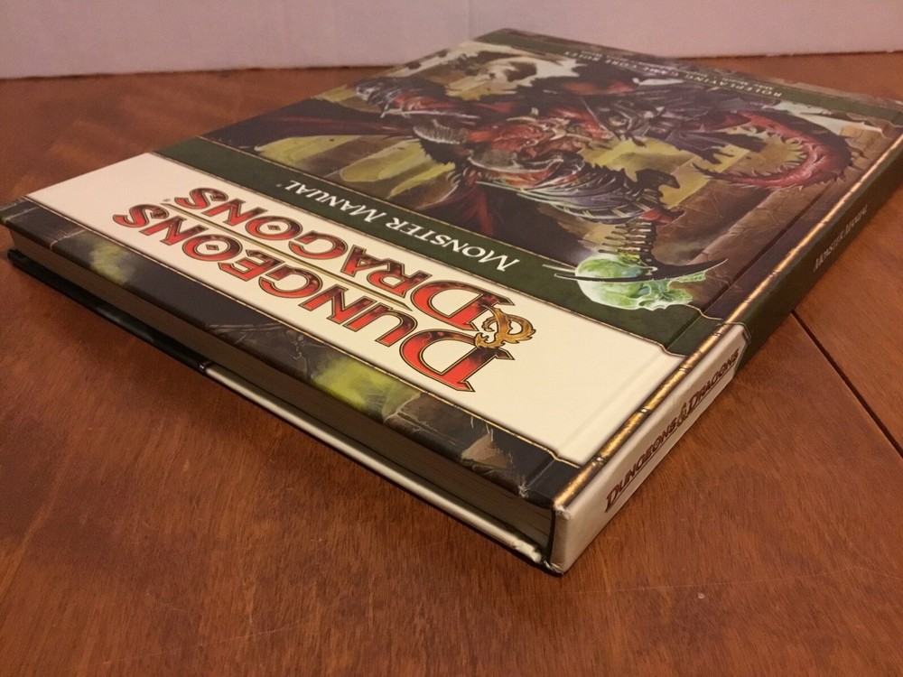 Dungeons & Dragons MONSTER MANUAL June 2008 First Printing D&D Game Core Rules