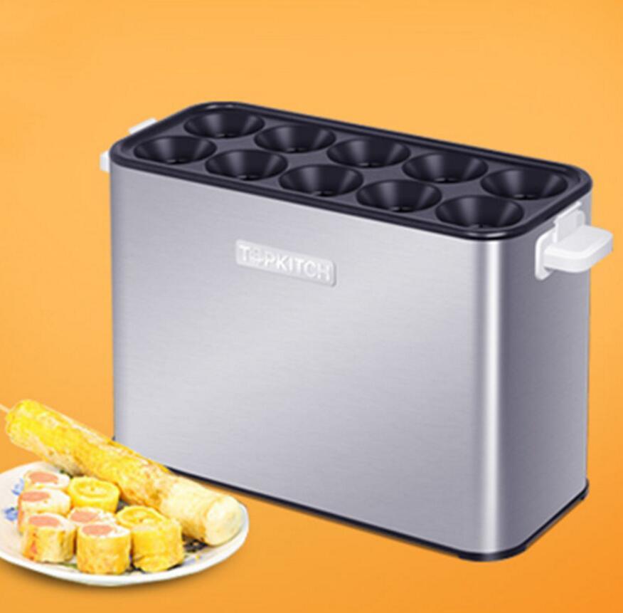 Automatic Egg Roll Machine Breakfast Machine Sausage Machine New 220v
