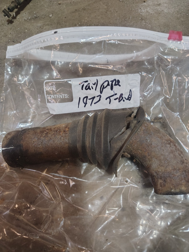 1973 chaparral Thunderbird 340 tail pipe