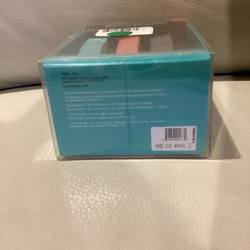 Fitbit Flex Wristband Accessory Pack.Size SMALL 3 PACK RED, BLUE, PURPLE