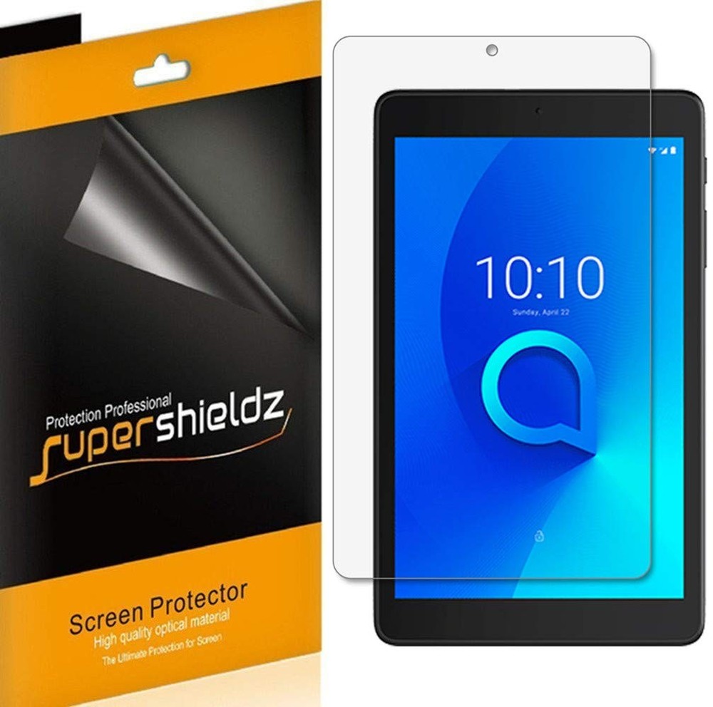 Supershieldz 3 Pack Clear PET Screen Protector for Alcatel 8 in